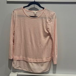 J crew womens long sleeve top